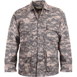 ACU Digital Camouflage - Military BDU Shirt - Cotton Polyester Twill ACU Digital Camouflage - Military BDU Shirt - Cotton Polyester Twill