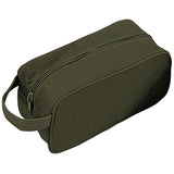 Olive Drab - US Army Style Travel Kit Case - Cotton Canvas