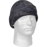 Digital Midnight Camouflage - Military Deluxe Watch Cap (Acrylic)