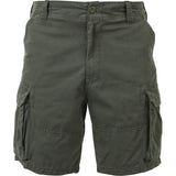 Olive Drab - Military Vintage Paratrooper Cargo Shorts