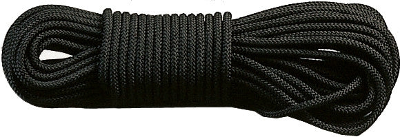 Black - General Purpose Utility Rope 100' - Polypropylene USA Made Black - General Purpose Utility Rope 100' - Polypropylene USA Made