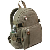 Olive Drab - Military Vintage Mini Backpack