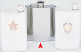 Silver - Shiny Flask - Stainless Steel