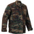 Woodland Camouflage - Military BDU Shirt - Polyester Cotton Twill
