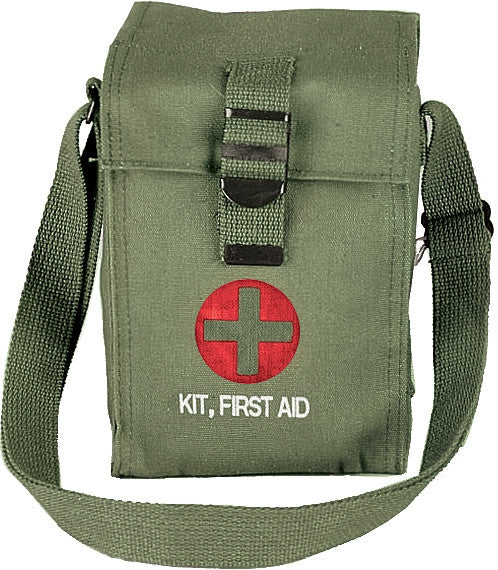 Olive Drab - Platoon Leaders First Aid Kit with Contents Olive Drab - Platoon Leaders First Aid Kit with Contents