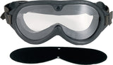 Black - Military GI Style Sun-Wind-Dust Goggles