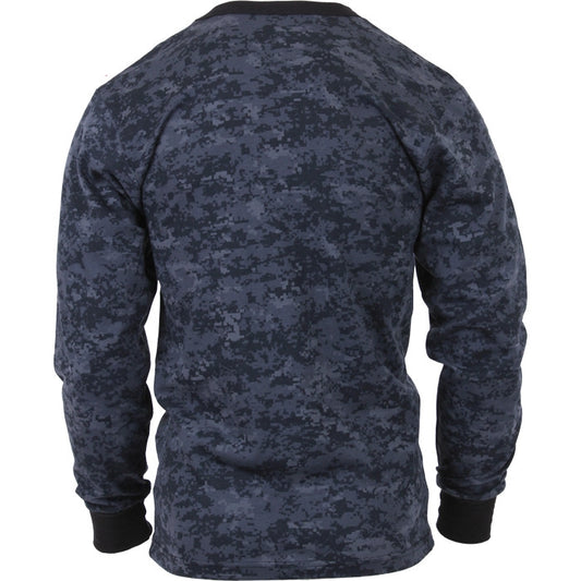 Midnight Digital Camo - Tactical Short Sleeve T-Shirt, Poly/Cotton