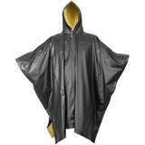 Black To Yellow - Reversible PVC Wet Weather Rain Poncho