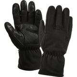 Black - Mirco Fleece All Weather Water Resistant Gloves