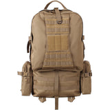 Coyote Brown Tactical Global Deployment Assault Pack Deluxe Jumbo Camping Travel Backpack Bag