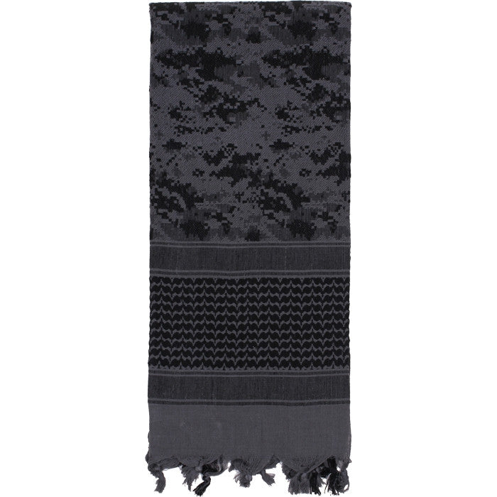 Subdued Urban Digital Camouflage - Shemagh Tactical Desert Scarf Subdued Urban Digital Camouflage - Shemagh Tactical Desert Scarf