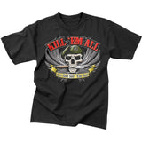 Black - KILL 'EM ALL Skull T-Shirt