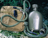Olive Drab - Military GI Style Canteen Straw Kit
