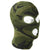 Woodland Camouflage - Deluxe 3-Hole Face Mask