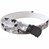 City Camouflage - Military Web Belt with Black Buckle 4180 44 in.