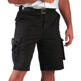 Black - EMT Shorts - Polyester Cotton Twill Black - EMT Shorts - Polyester Cotton Twill