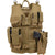 Coyote Brown - Kids MOLLE Compatible Cross Draw Tactical Vest