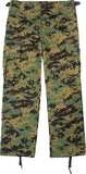 Digital Woodland Camouflage - Kids Military BDU Pants