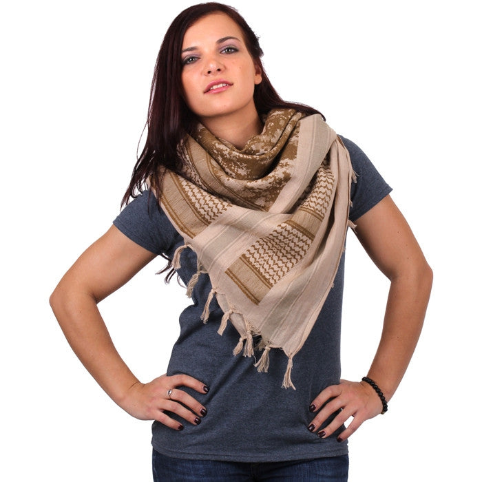 Digital Desert Camouflage - Shemagh Tactical Desert Scarf Digital Desert Camouflage - Shemagh Tactical Desert Scarf