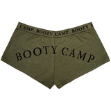 Olive Drab - Womens BOOTY CAMP Booty Shorts Olive Drab - Womens BOOTY CAMP Booty Shorts