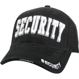 Black - Public Safety SECURITY Deluxe Adjustable Cap