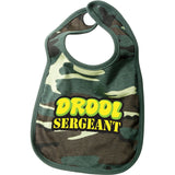 Woodland Camouflage - Military DROOL SERGEANT Infant Bib