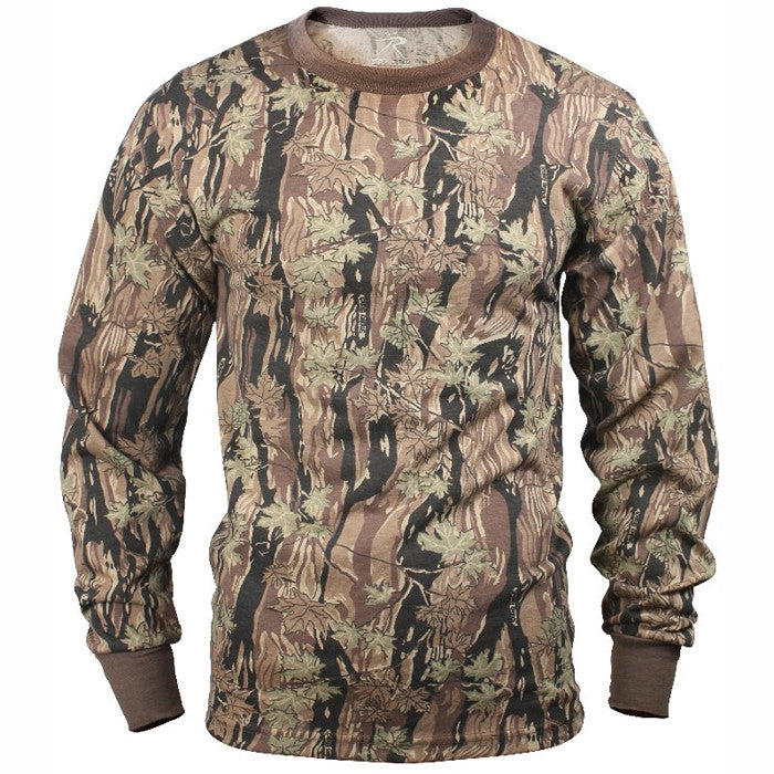 Urban Backwoods Jah Army Long Sleeve T-Shirt – Heavyweight Cotton Shirt With Reggae Graphic Print