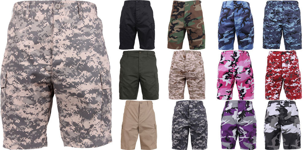 Military BDU Shorts, Camo Cargo Shorts