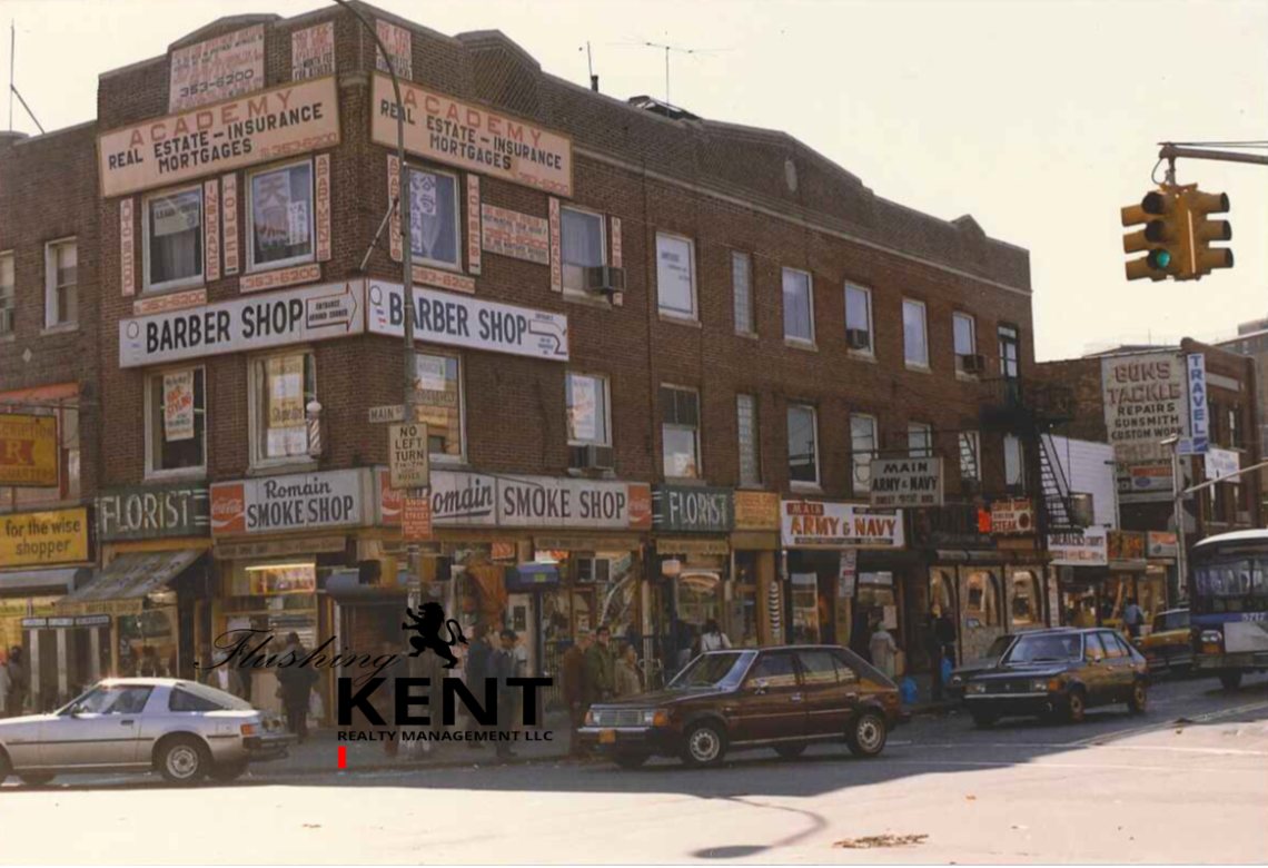 Corner of roosevelt avenue & main street