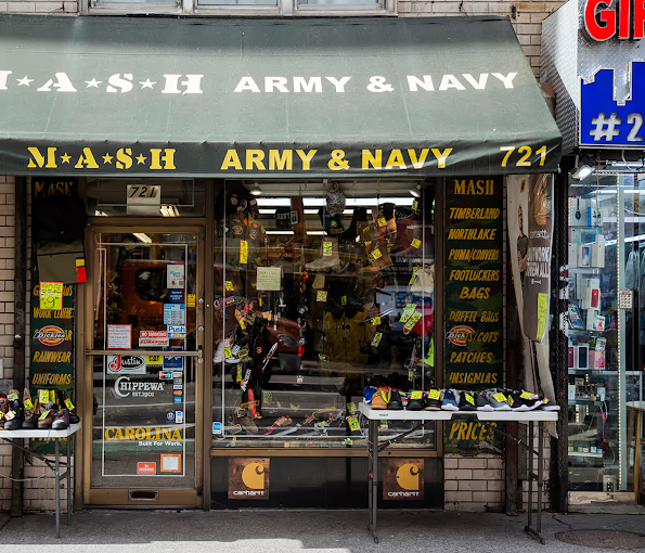 Mash Army & Navy, Manhattan NY