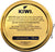 KIWI - Black Leather Renews & Protects Shiny Shoe Polish Giant 2.5oz Tin Snap Can