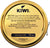 KIWI - Brown Leather Renews & Protects Shiny Shoe Polish Giant 2.5oz Tin Snap Can