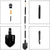 8-in-1 Multi Tool Survival Shovel Portable Camping Entrenching Tool Stainless Steel