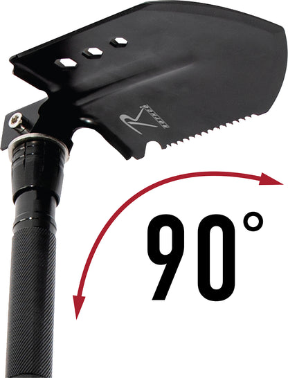 8-in-1 Multi Tool Survival Shovel Portable Camping Entrenching Tool Stainless Steel