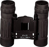 Black - Military GI Style Compact Binoculars 8 x 21mm