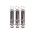 Scout Guide Police Metal Whistle DB 90 Polished Chrome - 3PACK