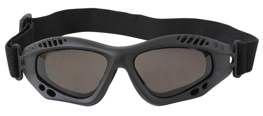 Black Tactical Goggles Anti Scratch Anti Fog Military Eye Protection UV400 Ballistic Style Goggles