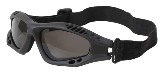 Black Tactical Goggles Anti Scratch Anti Fog Military Eye Protection UV400 Ballistic Style Goggles