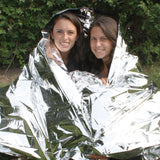 2 Person Polarshield Survival Emergency Blanket Lightweight Waterproof Thermal Blanket (96