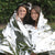 2 Person Polarshield Survival Emergency Blanket Lightweight Waterproof Thermal Blanket (96