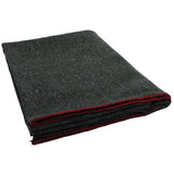 Grey - Warm Rescue Blanket 60 in. x 80 in. - Wool
