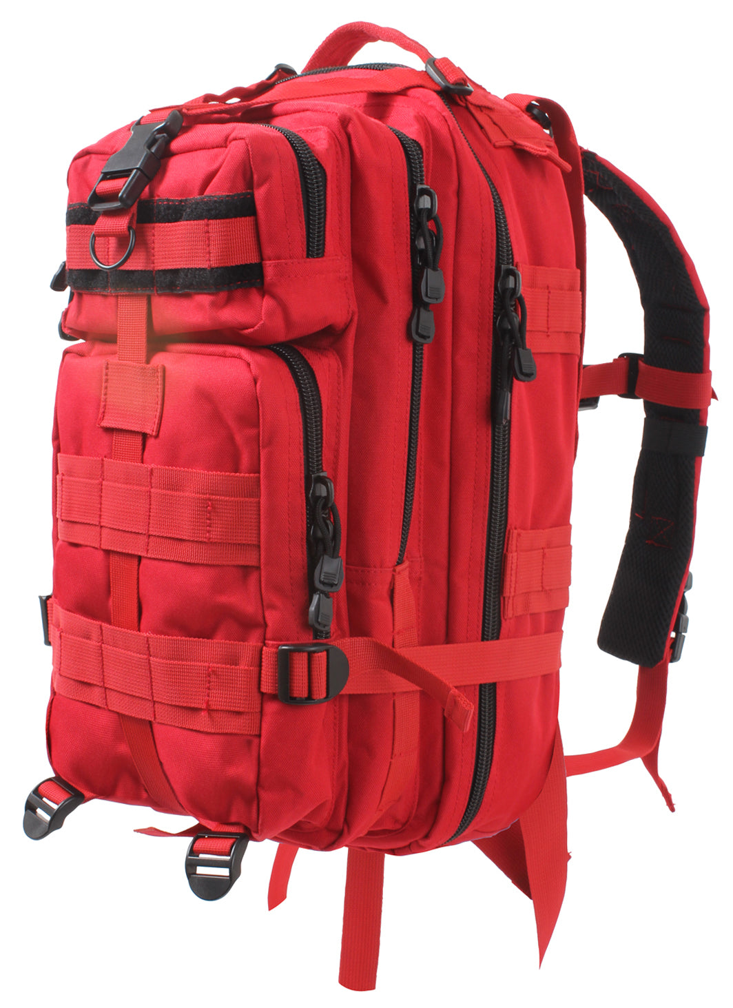 First Responder EMS EMT 200 Piece Trauma Kit Backpack - MOLLE Medium Transport Medical Pack (17" x 10" x 9")