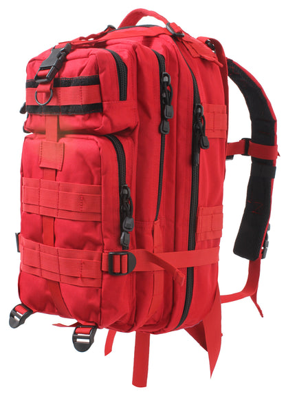 First Responder EMS EMT 200 Piece Trauma Kit Backpack - MOLLE Medium Transport Medical Pack (17" x 10" x 9")