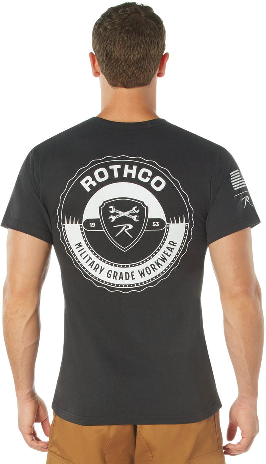 Black - Military Grade Workwear Bottle Cap T-Shirt