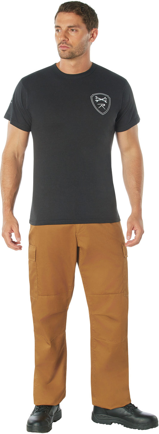 Black - Military Grade Workwear Bottle Cap T-Shirt