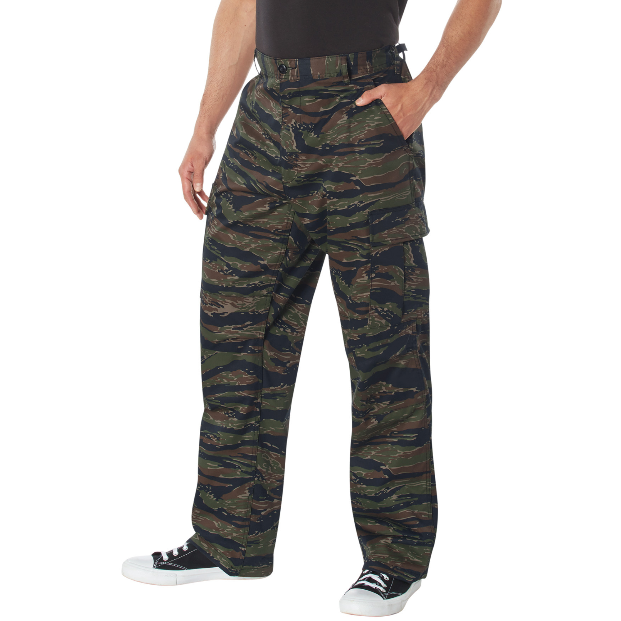 Camo stripe pants sales