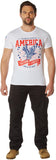 White Freedom & Liberty Patriotic T-Shirt