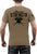 Coyote Brown American Strength Land of the Free T-Shirt