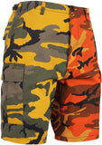 Stinger Yellow / Savage Orange Camo - Two-Tone Camo BDU Short