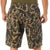 Fred Bear Camo - Tactical Cargo BDU Shorts - Polyester Cotton Twill - Button Fly